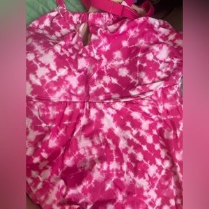 PLUS SIZE Catherine’s 20W pink tankini top!